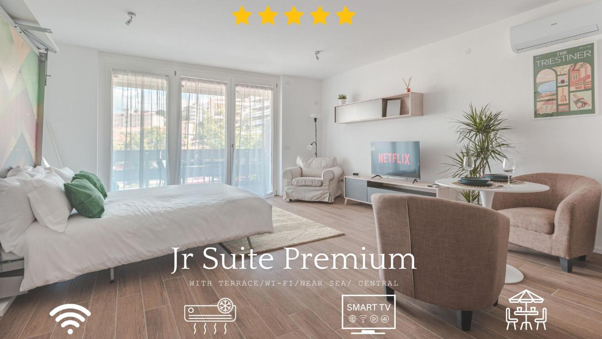 Jr Suite Premium - Terrace - Wi-Fi - Public Parking Triëst Buitenkant foto